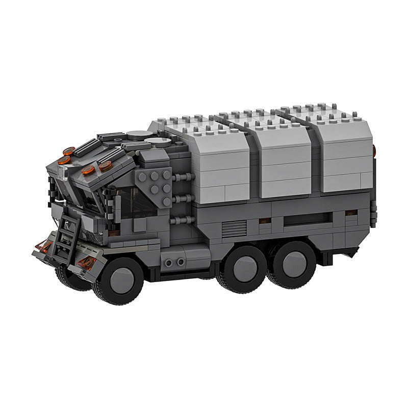Futuristic Military Truck MOC Building Kit | Advanced Tactical Vehicle - 5