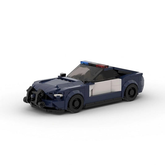 Futuristic Police Interceptor MOC Building Kit | Sci-Fi Vehicle Model - 1