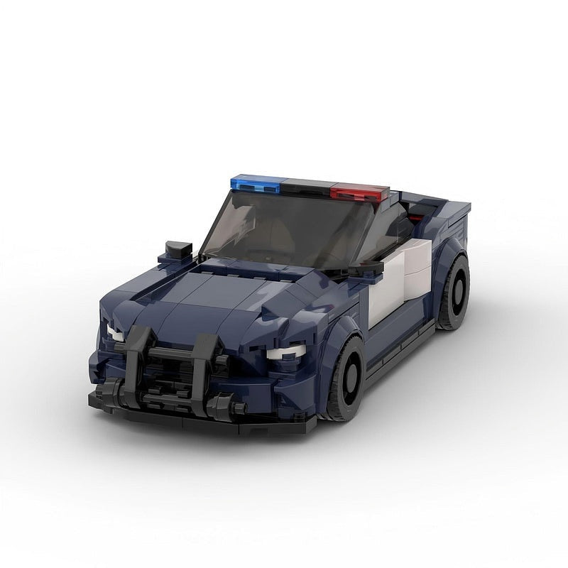 Futuristic Police Interceptor MOC Building Kit | Sci-Fi Vehicle Model - 2