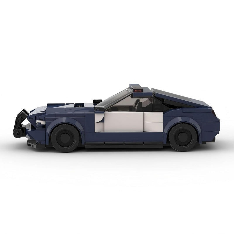 Futuristic Police Interceptor MOC Building Kit | Sci-Fi Vehicle Model - 3