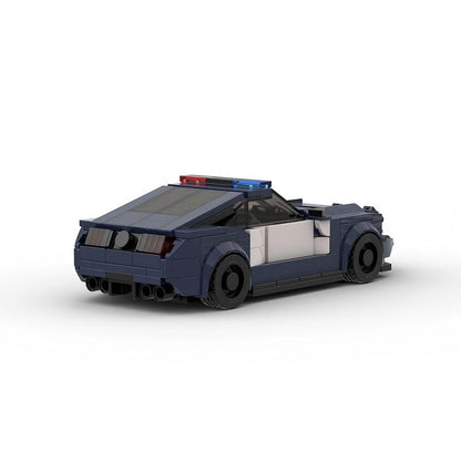 Futuristic Police Interceptor MOC Building Kit | Sci-Fi Vehicle Model - 4