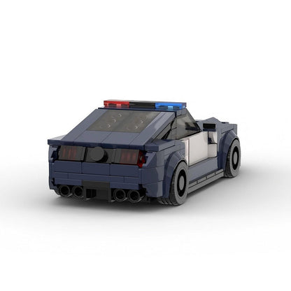 Futuristic Police Interceptor MOC Building Kit | Sci-Fi Vehicle Model - 5