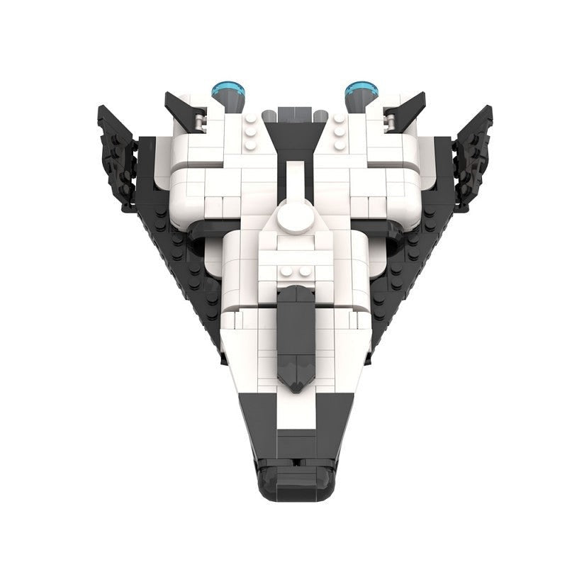 Futuristic Shuttle CF2 Spacecraft MOC Building Kit - 8