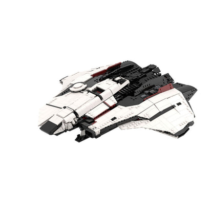 Futuristic Spacefighter Crusader Mercury MOC Building Kit | LEGO-Compatible MOC - 1