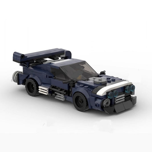Futuristic Speeder Racing Car MOC Building Kit | Sci-Fi Vehicle Model - 1