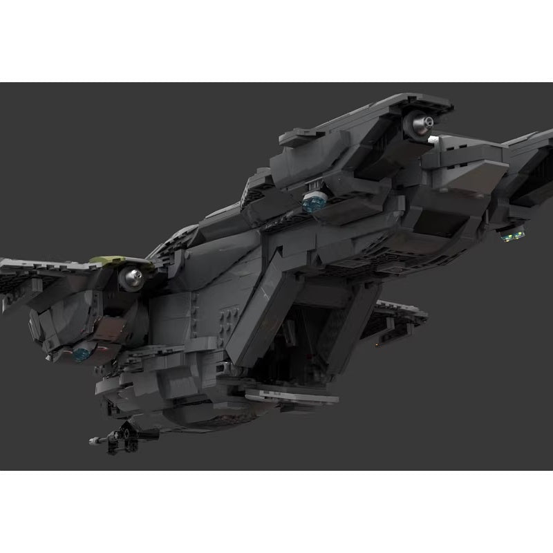 Futuristic Tactical Dropship MOC Building Kit | Sci-Fi Transport - 4