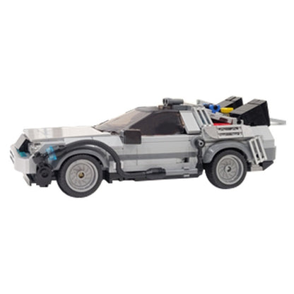 Futuristic Time Travel Car MOC Building Kit | Sci-Fi Vehicle Model - 2
