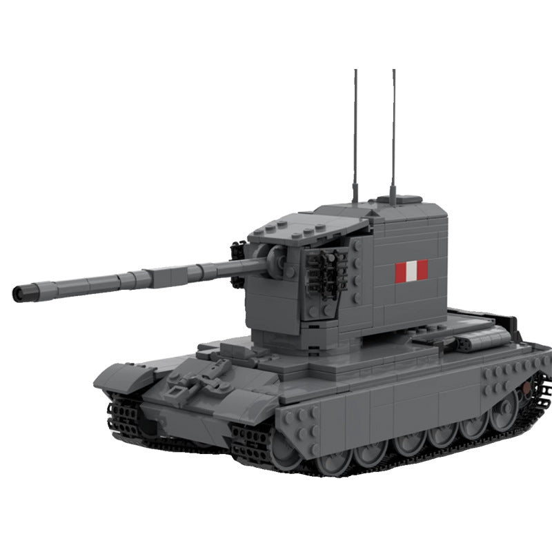 fv4005 stage ii tank destroyer building set | moc-134058 - 4