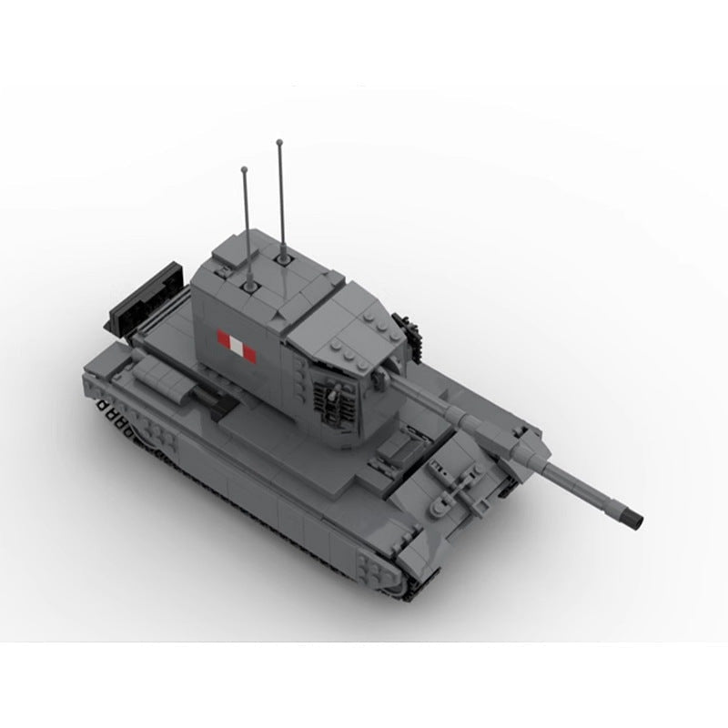 FV4005 Stage II Tank Destroyer MOC Building Kit | 1:35 Heavy Artillery Model - 3