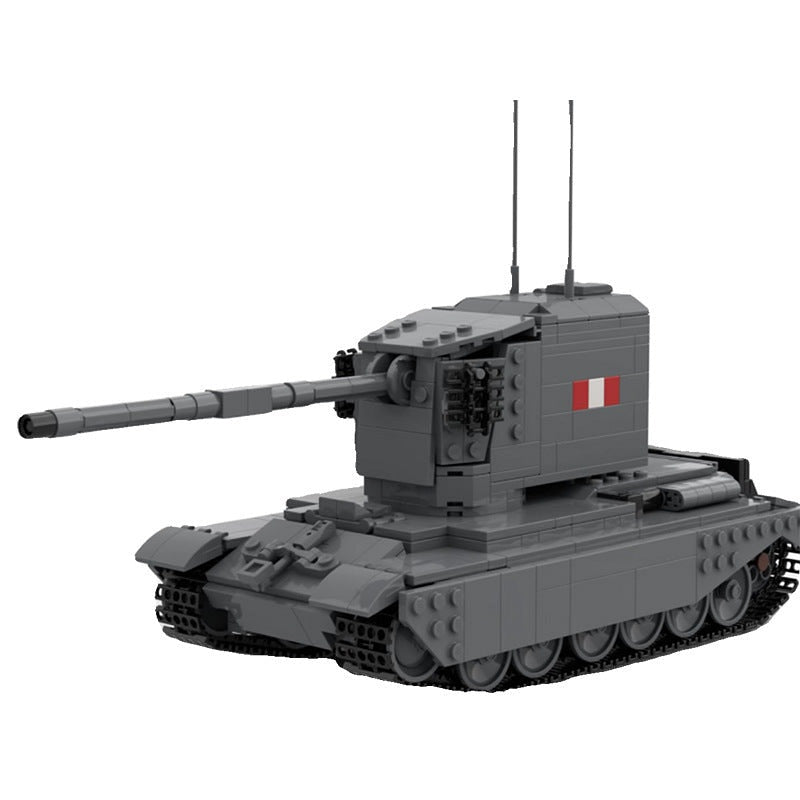 FV4005 Stage II Tank Destroyer MOC Building Kit | 1:35 Heavy Artillery Model - 4