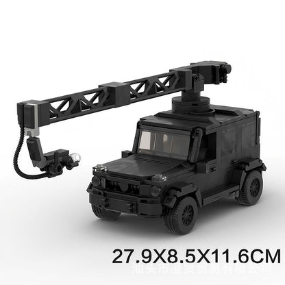 G-Series Off-Road SUV Russian Arm Camera Car Building Kit | LEGO-Compatible MOC - 6