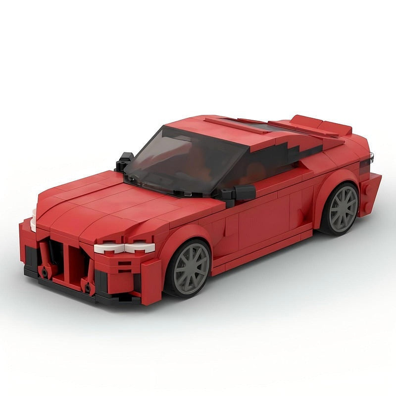 G82 Style Sports Coupe MOC Vehicle Model Building Kit - 7
