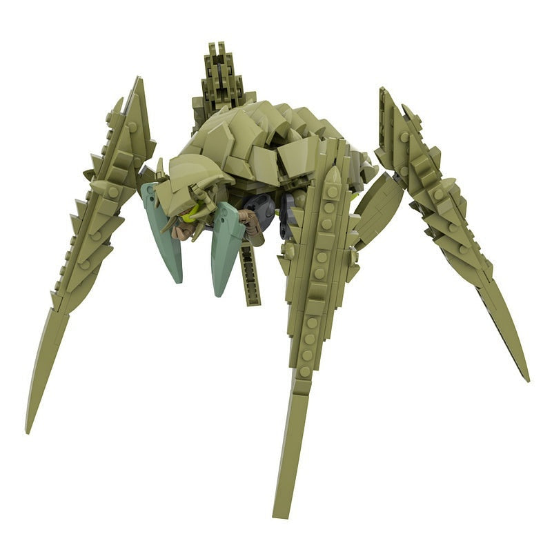 Galactic Alien Bug Boss MOC Building Kit | Sci-Fi Monster Figure - 3