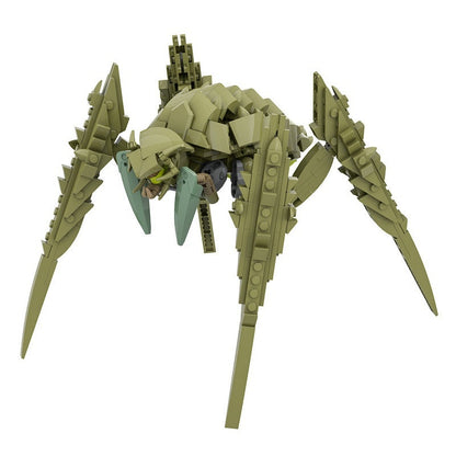 Galactic Alien Bug Boss MOC Building Kit | Sci-Fi Monster Figure - 3