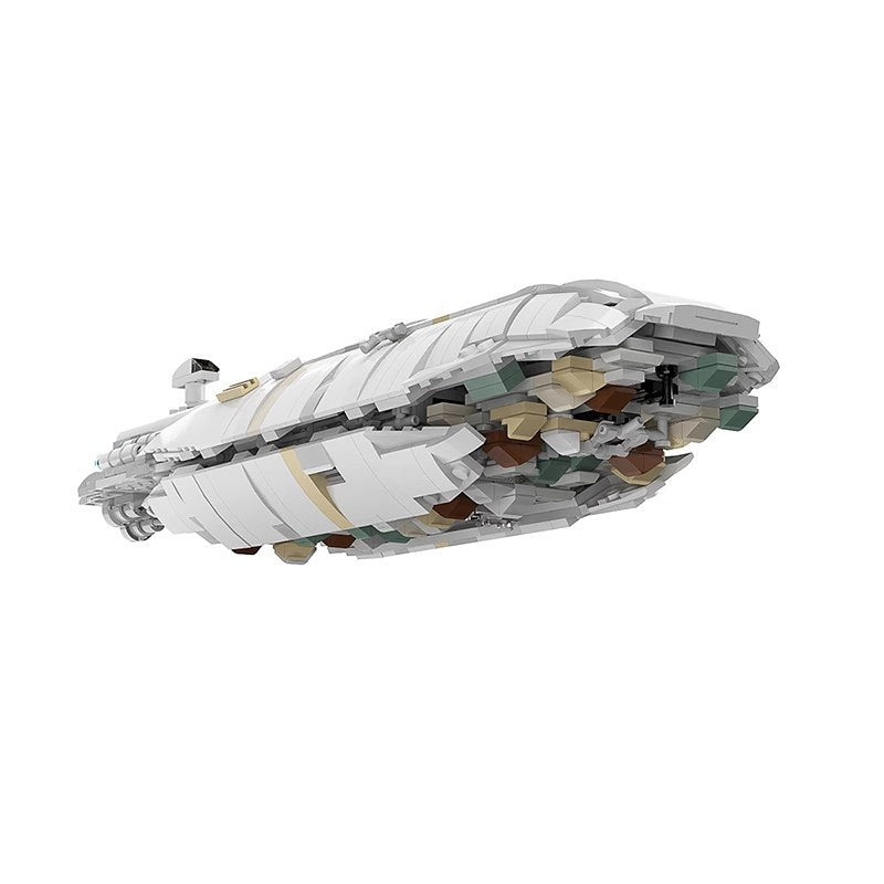 Galactic Alliance Medium Cargo Transport Building Kit | LEGO-Compatible MOC - 3