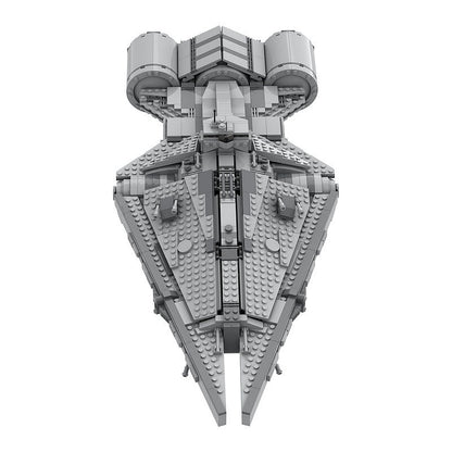 Galactic Command Light Cruiser MOC Spacecraft Building Kit - 2
