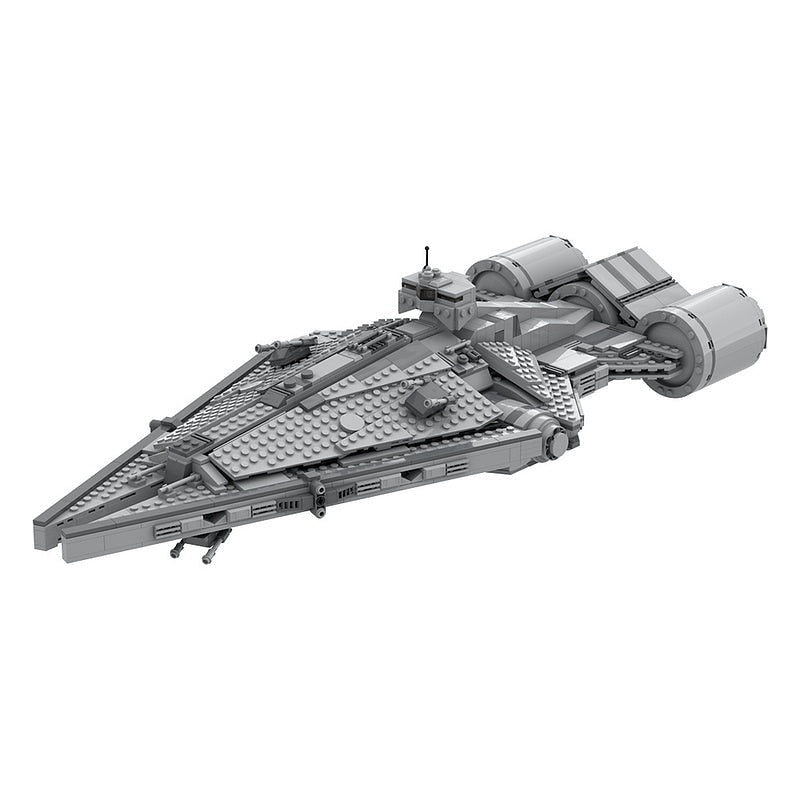 Galactic Command Light Cruiser MOC Spacecraft Building Kit - 4