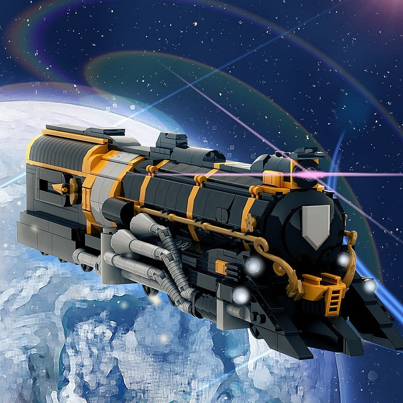 Galactic Cosmic Express MOC Space Train Building Kit - 4