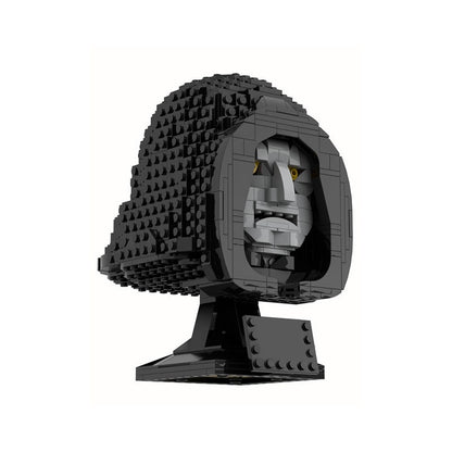 Galactic Dark Lord Bust Building Kit | LEGO-Compatible MOC - 2
