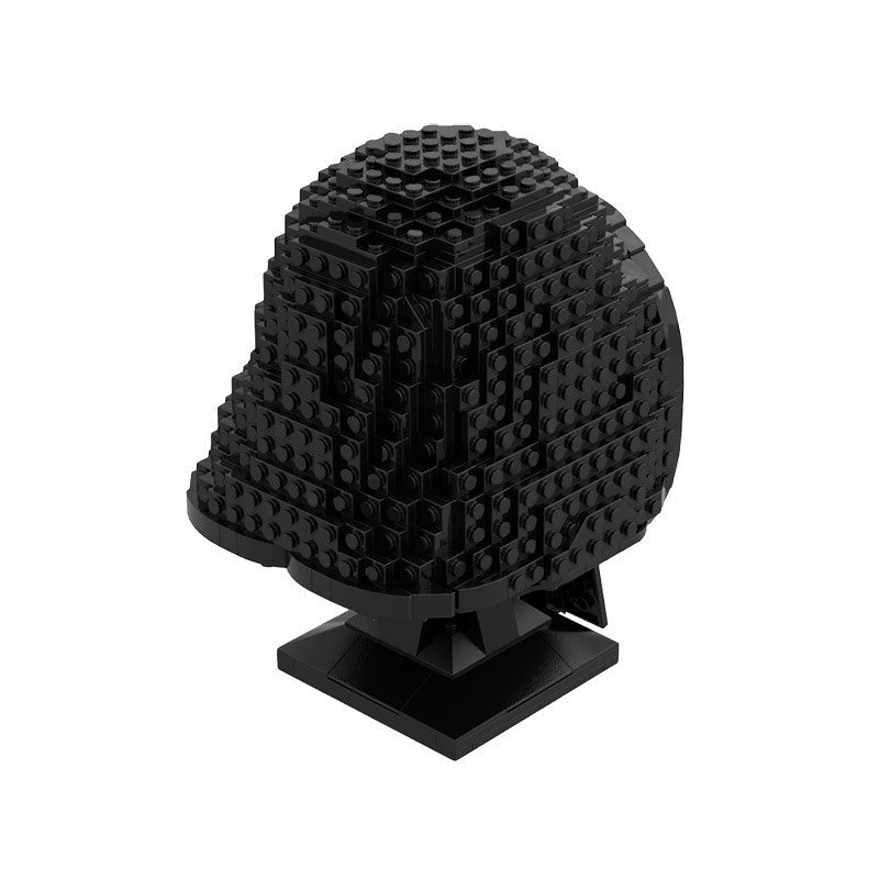 Galactic Dark Lord Bust Building Kit | LEGO-Compatible MOC - 3