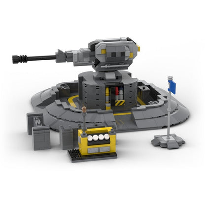 Galactic Defense Artillery MOC Building Kit - Sci-Fi Military Cannon Model - 1