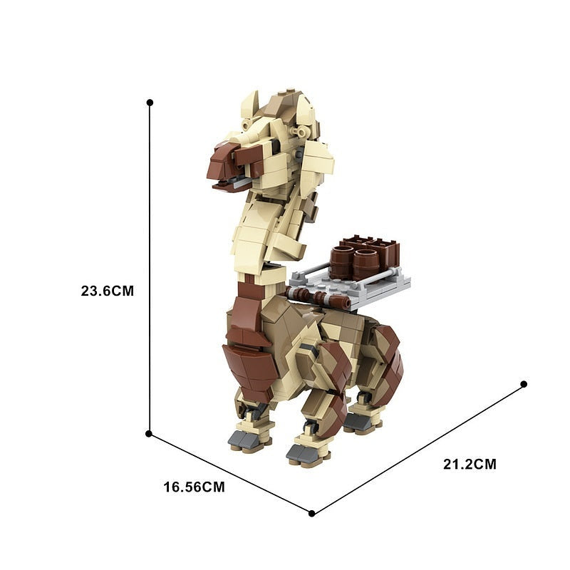 Galactic Desert Beast MOC Building Kit | Sci-Fi Alien Creature Model - 4