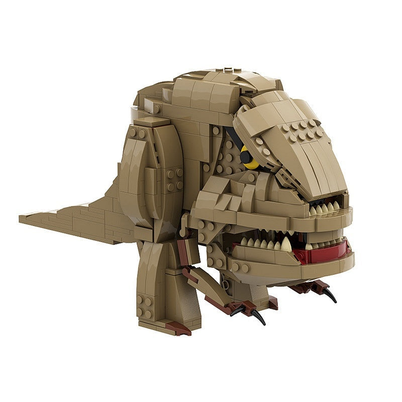 Galactic Desert Bipedal Beast MOC Building Kit | Sci-Fi Creature Model - 5