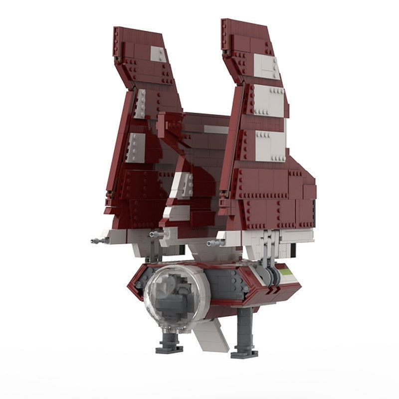 Galactic Diplomatic Shuttle MOC Spacecraft Building Kit - 4