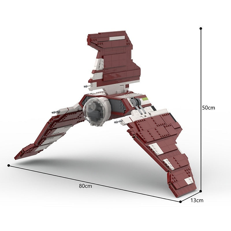 Galactic Diplomatic Shuttle MOC Spacecraft Building Kit - 5
