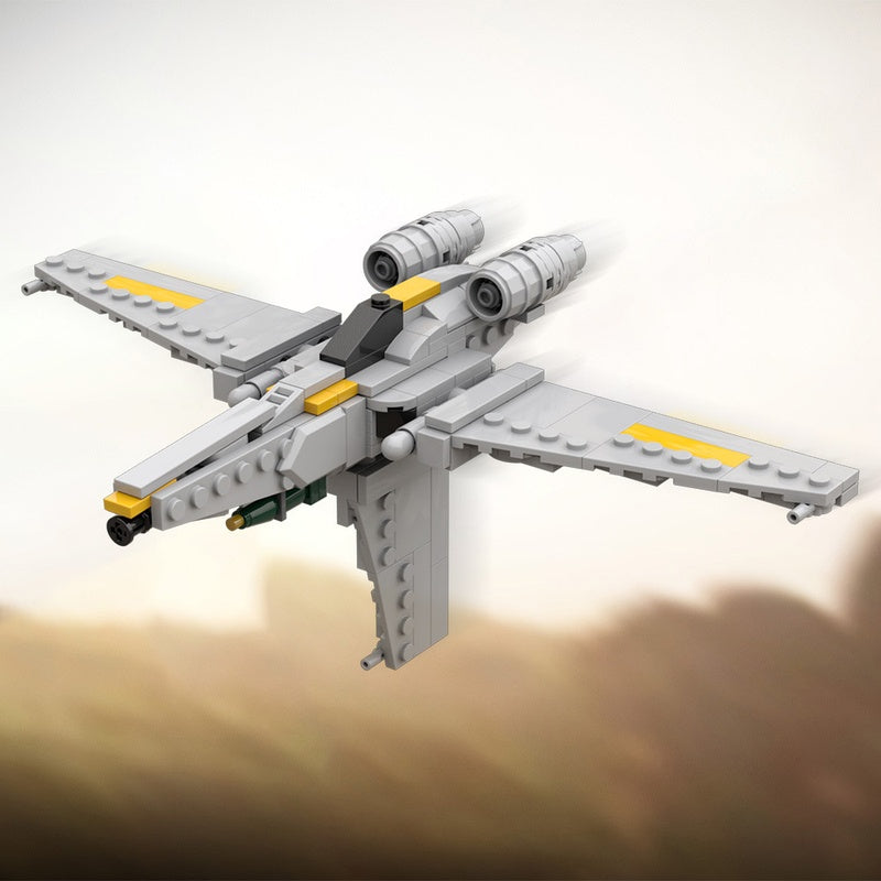 Galactic Drop Infantry Fighter Building Kit | 1:72 Scale | LEGO-Compatible MOC - 2