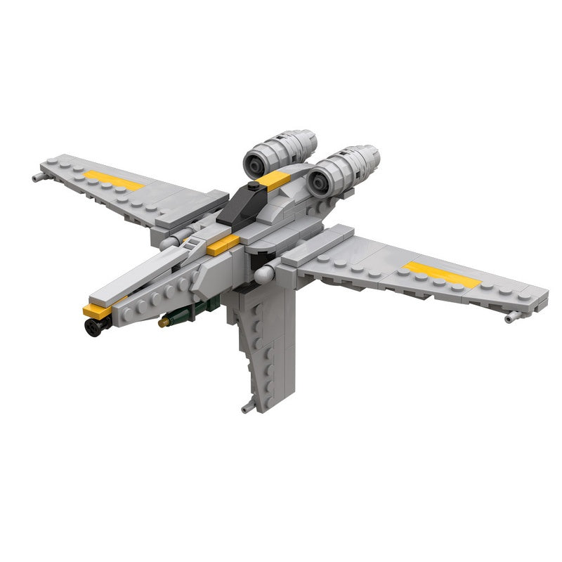 Galactic Drop Infantry Fighter Building Kit | 1:72 Scale | LEGO-Compatible MOC - 6