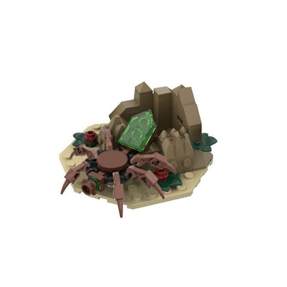 Galactic Drop Ship Extraction Shuttle MOC Spacecraft Building Kit - 5