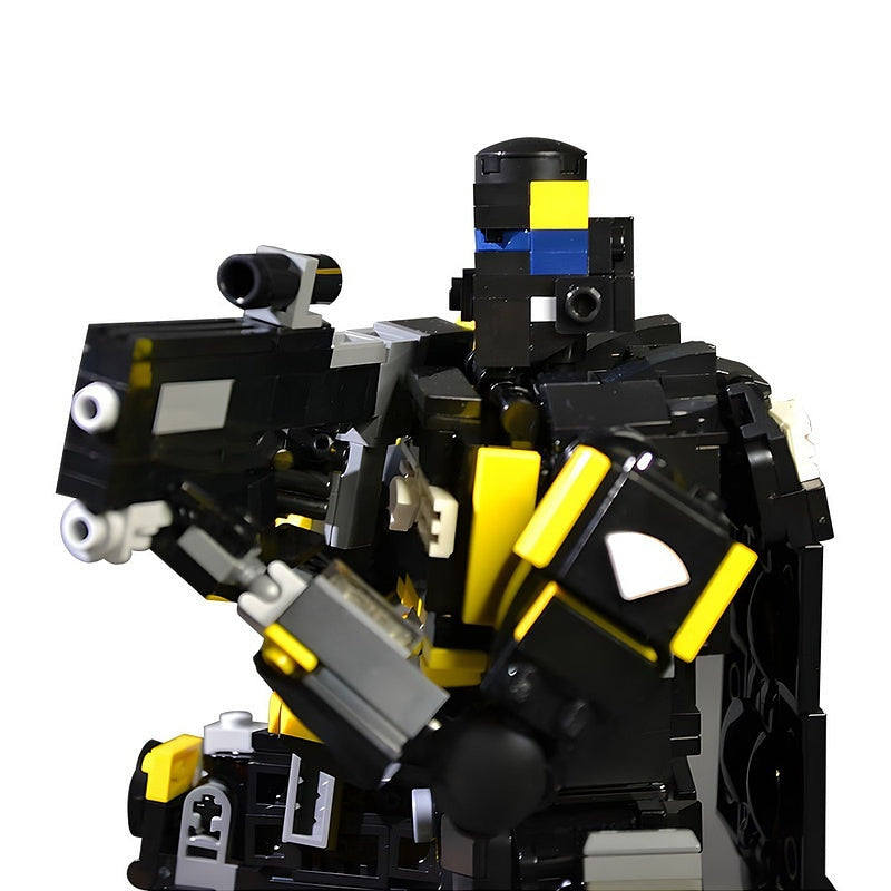 Galactic Drop Trooper B-01 MOC Tactical Armor Figure Building Kit - 2
