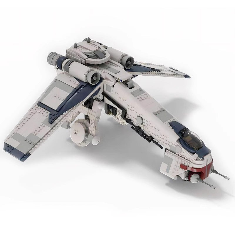 Galactic Dropship Troop Transporter Building Kit | LEGO-Compatible MOC - 2