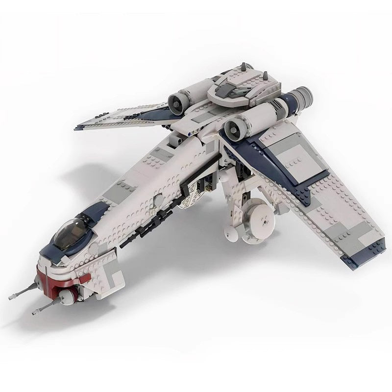 Galactic Dropship Troop Transporter Building Kit | LEGO-Compatible MOC - 4