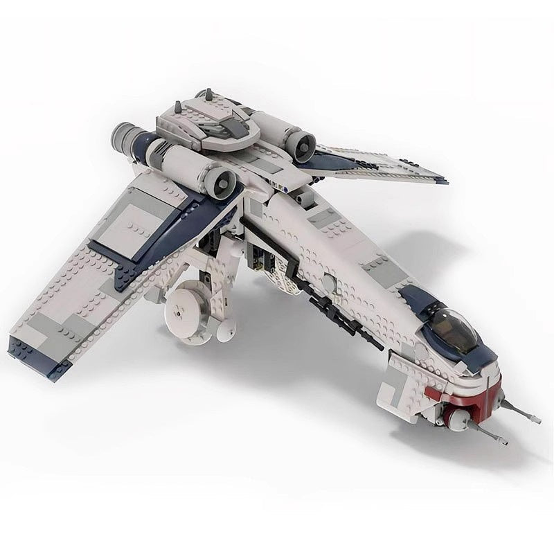 Galactic Dropship Troop Transporter MOC Building Kit - 2