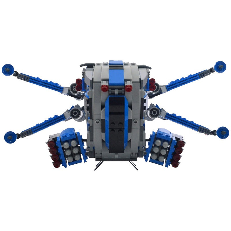 Galactic Fighter Dropship Building Kit | LEGO-Compatible MOC - 3