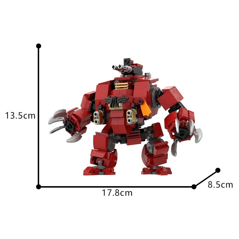 Galactic Grimdark Close Combat Mech MOC Building Kit | Sci-Fi Robot - 2