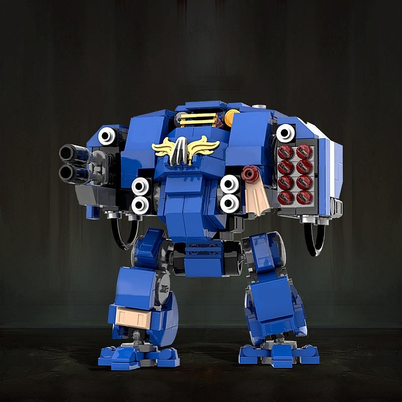 Galactic Grimdark Heavy Missile Walker Mecha MOC Building Kit - 2