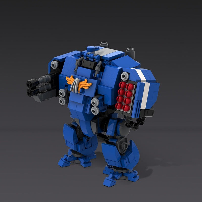 Galactic Grimdark Heavy Missile Walker Mecha MOC Building Kit - 9