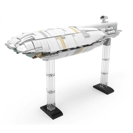 Galactic Medium Cargo Transport MOC Spaceship Building Kit - 1