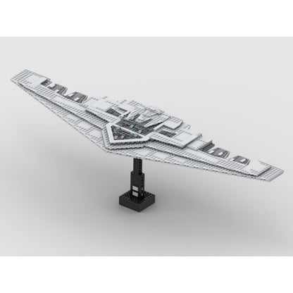 Galactic Mega Dreadnought MOC Capital Spaceship Building Kit - 2