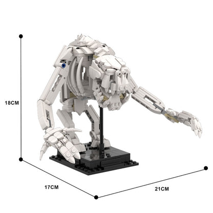 Galactic Monster Skeleton Building Kit | LEGO-Compatible MOC - 4