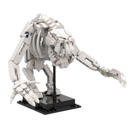 Galactic Monster Skeleton Building Kit | LEGO-Compatible MOC - 5