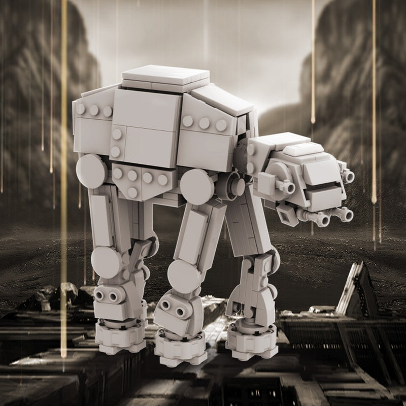 Galactic Quadruped Walker Building Kit | 3-Stud Scale LEGO-Compatible MOC - 1