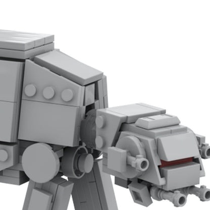 Galactic Quadruped Walker MOC Building Kit | Sci-Fi Mecha Model - 2