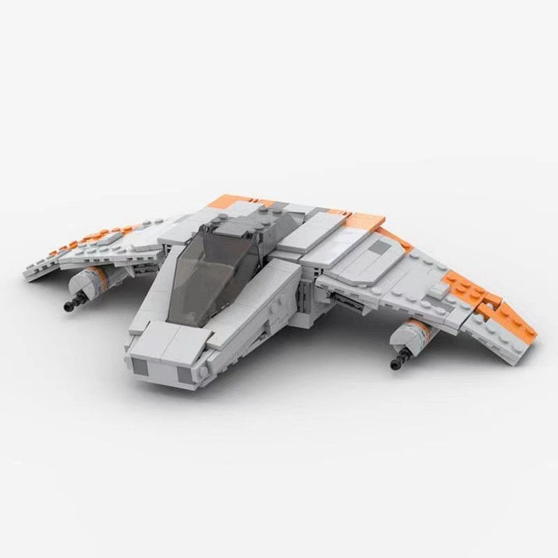 Galactic Resistance Starfighter MOC Spaceship Building Kit | Sci-Fi Fighter - 2