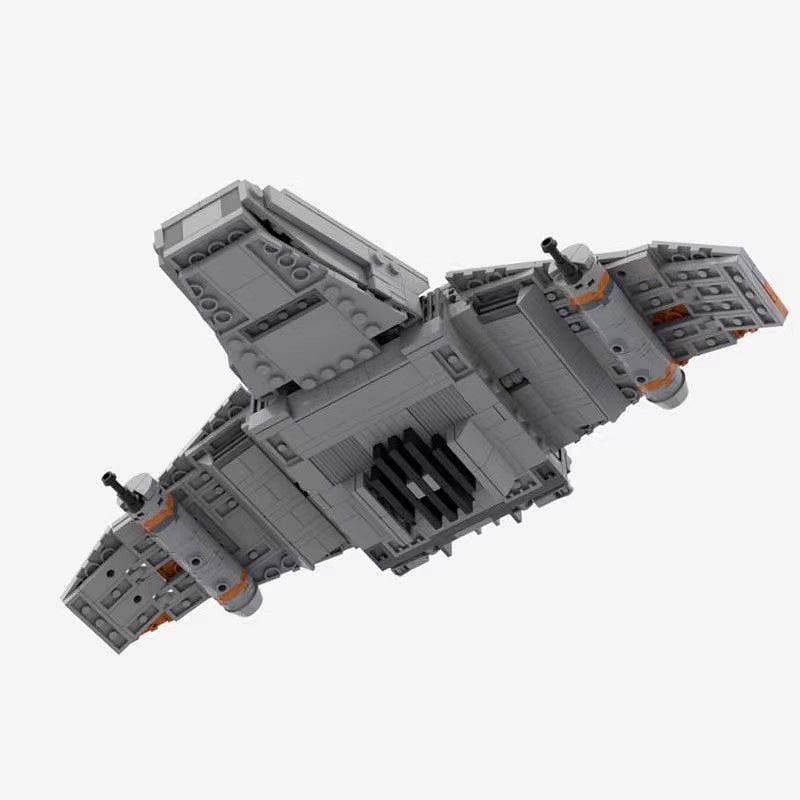 Galactic Resistance Starfighter MOC Spaceship Building Kit | Sci-Fi Fighter - 3