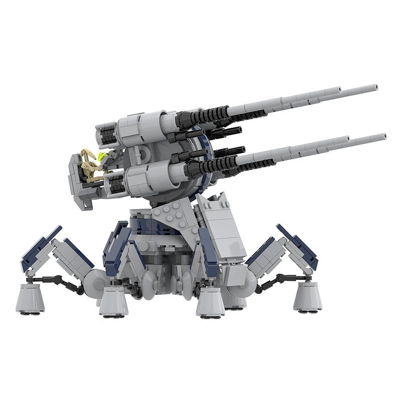 Galactic Separatist Anti-Aircraft Artillery MOC Building Kit | LEGO-Compatible MOC - 2