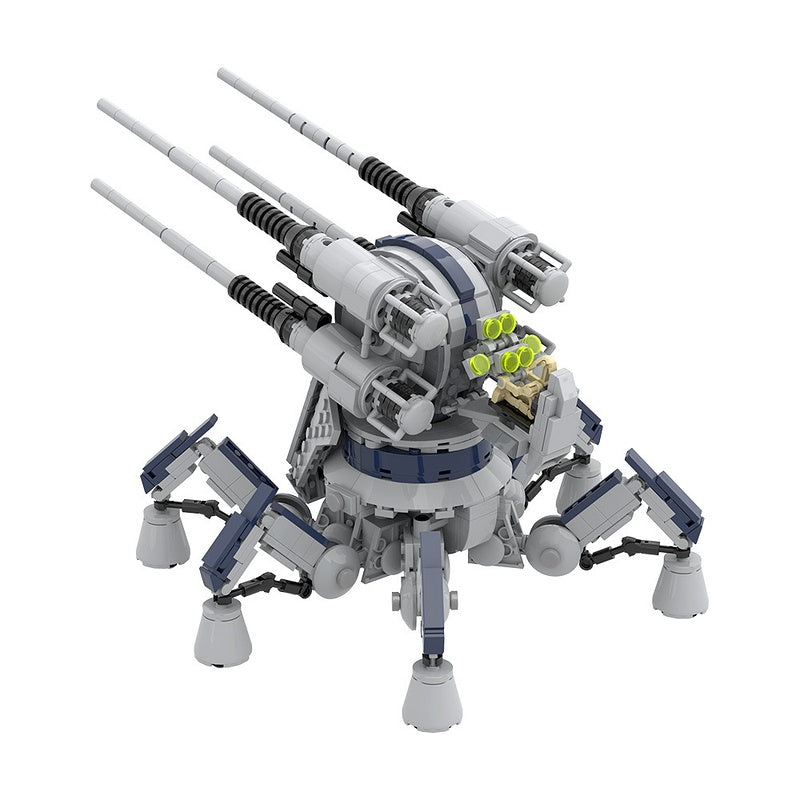 Galactic Separatist Anti-Aircraft Artillery MOC Building Kit | LEGO-Compatible MOC - 6